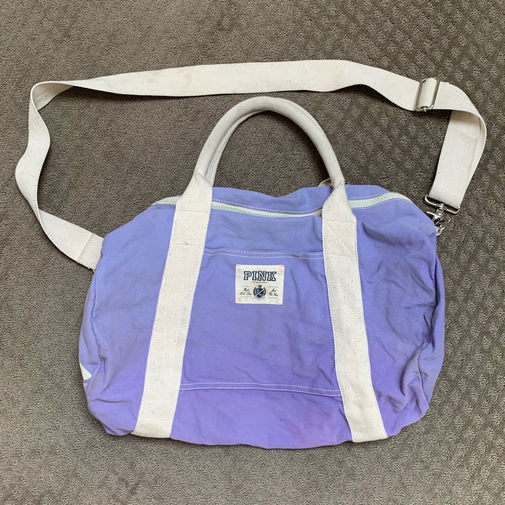 Victoria’s Secret Lilac Duffle Bag
